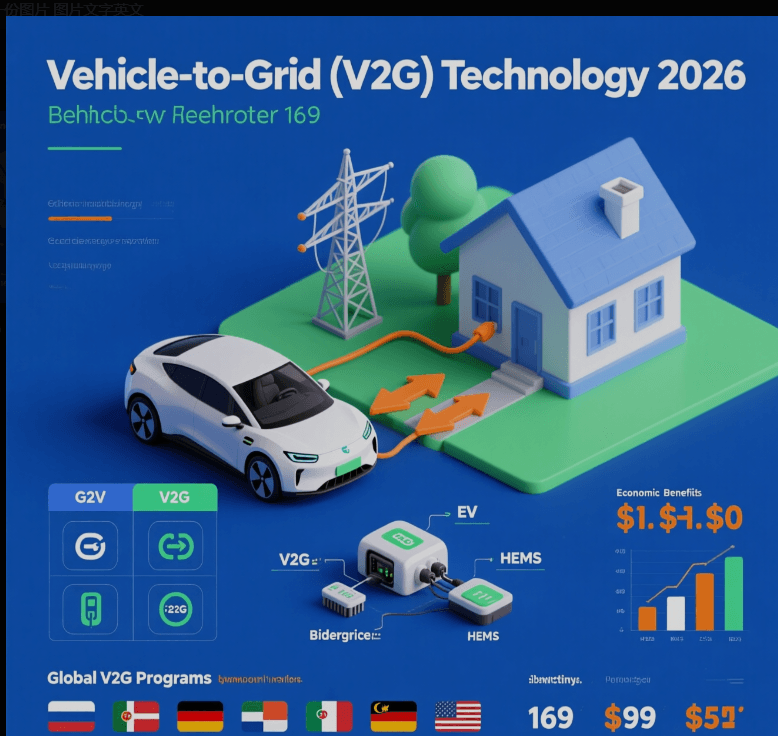 How V2G Connects EVs, Home Energy and Power Markets