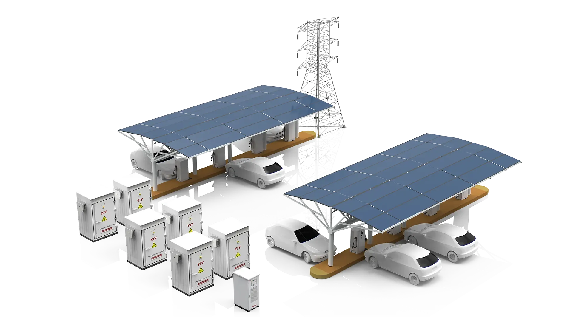 SOLAR EV CHARGING ON GRID BESS Icon
